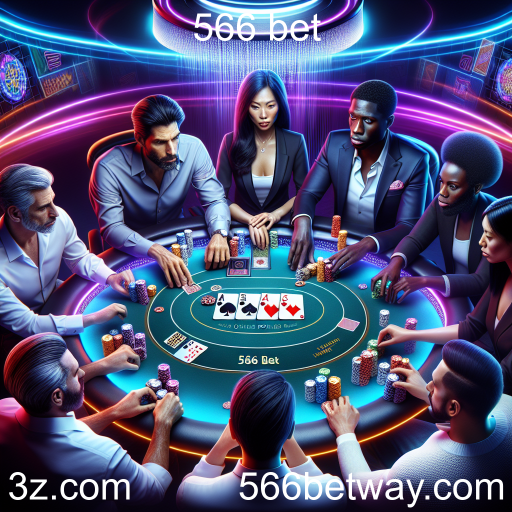 A Emoção do Poker Online no 566 bet